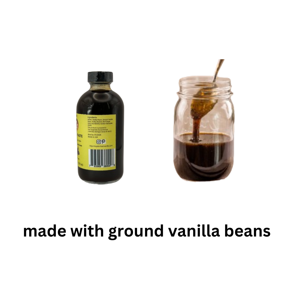 Pure Vanilla Paste, 8  oz